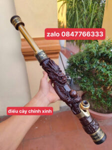 điếu cày mini rút đục Rồng